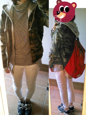 「アンクル」｜ハルさん（レディース・158cm）の冬コーディネート