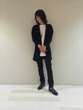 「アイテム（ローファー）」を使った、Kouchiさん（メンズ・173cm）の秋コーディネート