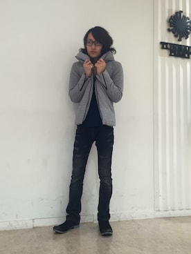 「アイテム（その他シューズ）」を使った、Kouchiさん（メンズ・173cm）の秋コーディネート