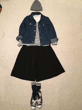 enaさん（レディース・153cm）の秋コーディネート