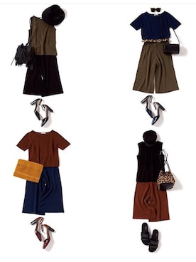 なぁちゃんさんのコーディネート