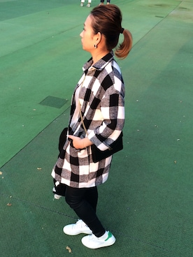「SAINT LAURENT PARIS（サンローランパリ）のアイテム（財布/小物）」を使った、ZJZさん（レディース・160cm）の秋コーディネート