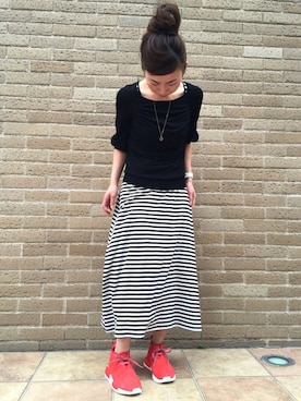 「UNIQLO（ユニクロ）のアイテム（ワンピース）」を使った、acoさん（レディース・158cm）の春コーディネート