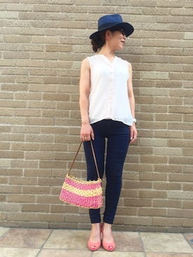 「アイテム（その他）」を使った、acoさん（レディース・158cm・30代）の夏コーディネート