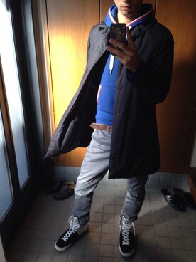 やじまこうへいさん(メンズ・172cm)の冬コーディネート