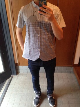 やじまこうへいさん（メンズ・172cm）の夏コーディネート