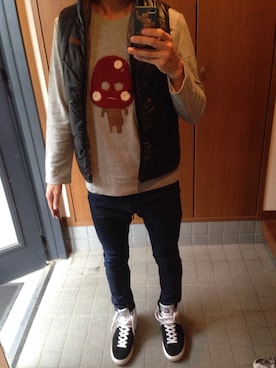 やじまこうへいさん(メンズ・172cm)の秋コーディネート