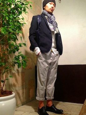 B'2nd SAPPOROさん（メンズ・175cm）の春コーディネート