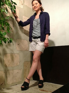 「B'2nd（ビーセカンド）のアイテム（アクセサリー）」を使った、B'2nd SAPPOROさん（レディース・163cm）の春コーディネート