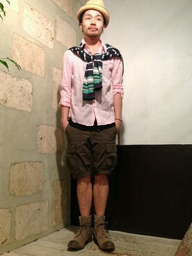 B'2nd SAPPOROさん（メンズ・175cm）の夏コーディネート