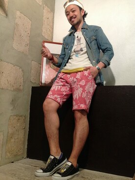 B'2nd SAPPOROさん（メンズ・175cm）の夏コーディネート