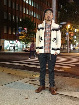 B'2nd SAPPOROさん（メンズ・175cm）の秋コーディネート