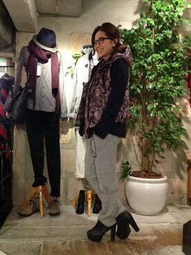 B'2nd SAPPOROさん（レディース・163cm）の秋コーディネート