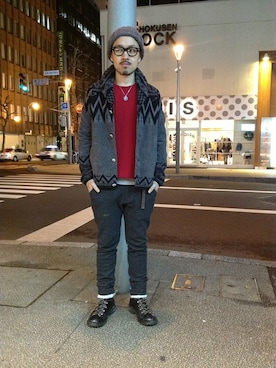 「Birvin Uniform 」｜B'2nd SAPPOROさん（メンズ・175cm）の冬コーディネート