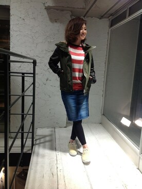 「B'2nd（ビーセカンド）のアイテム（ジャケット/アウター）」を使った、B'2nd SAPPOROさん（レディース・160cm）の冬コーディネート