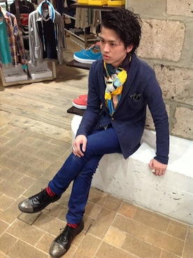 B'2nd SAPPOROさん(メンズ・173cm)の春コーディネート