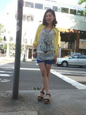 B'2nd SAPPOROさん（レディース・163cm）の夏コーディネート