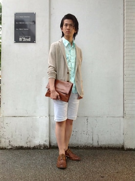 B'2nd SAPPOROさん（メンズ・175cm）の夏コーディネート