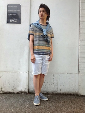 B'2nd SAPPOROさん（メンズ・175cm）の夏コーディネート
