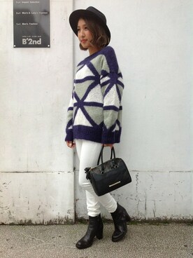 B'2nd SAPPOROさん(レディース・162cm)の夏コーディネート