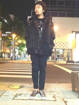 「B'2nd（ビーセカンド）のアイテム（ブルゾン）」を使った、B'2nd SAPPOROさん（メンズ・175cm）の秋コーディネート