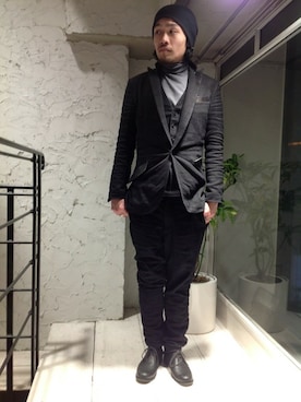 「B'2nd（ビーセカンド）のアイテム（テーラードジャケット）」を使った、B'2nd SAPPOROさん（メンズ・175cm）の秋コーディネート