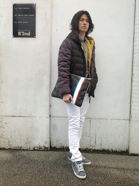 B'2nd SAPPOROさん（メンズ・175cm）の冬コーディネート