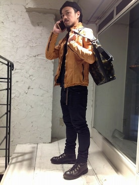 B'2nd SAPPOROさん（メンズ・175cm）の冬コーディネート