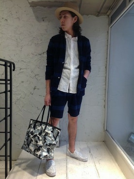 「B'2nd（ビーセカンド）のアイテム（その他アウター）」を使った、B'2nd SAPPOROさん（メンズ・175cm）の春コーディネート