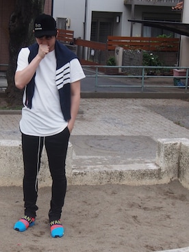 R.Hさん（メンズ・186cm）の春コーディネート