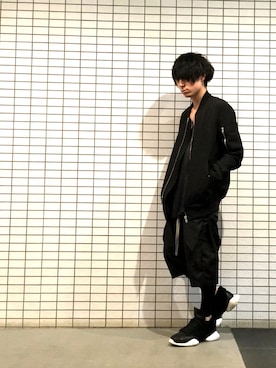 「SRIVER」｜勝田 俊介さん（メンズ・164cm）の春コーディネート