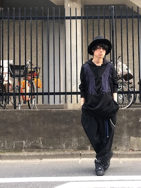 「SRIVER」｜勝田 俊介さん（メンズ・164cm）の春コーディネート