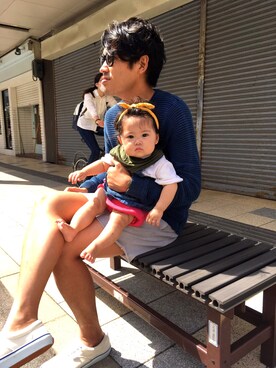 「PETIT BATEAU（プチバトー）のアイテム」を使った、hiroyaさん（メンズ・170cm）の秋コーディネート