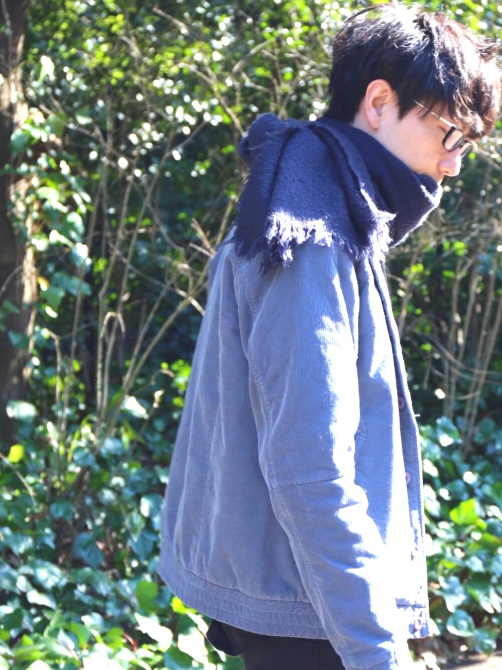 「春コーデ、大人カジュアル、outfit」｜「nonnativeのアイテム（ブルゾン、グレー系）」を使った、NAOTOさん（メンズ・175cm）の冬コーディネートの1枚目の写真