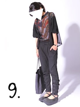 「RADOのアイテム」を使った、ゆり✡刑事さん（レディース・163cm）の夏コーディネート
