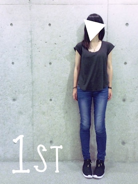 「RADOのアイテム」を使った、ゆり✡刑事さん（レディース・163cm）の夏コーディネート