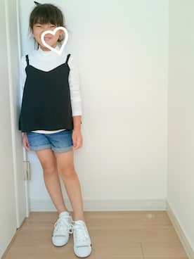 erimomoさん（キッズ・110cm）の秋コーディネート