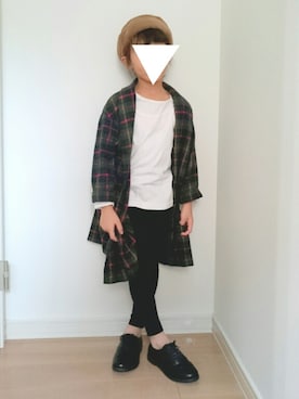 erimomoさん（キッズ・110cm）の秋コーディネート