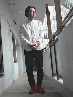 「建築士」｜kobaさん（メンズ・175cm）の春コーディネート