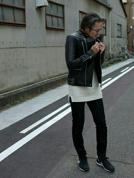 「建築士」｜kobaさん（メンズ・175cm）の冬コーディネート