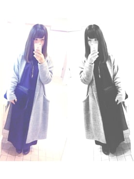 「寒い」｜「アイテム（サロペット/オーバーオール）」を使った、manamiさん（レディース・158cm）の春コーディネート