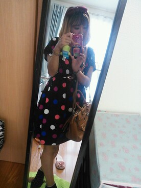 「BACKS（バックス）のアイテム（バッグ）」を使った、★ハマ★さん（レディース・153cm）の秋コーディネート