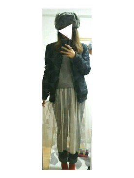 「next（next）のアイテム（ブルゾン）」を使った、meriiさん（レディース・168cm）の春コーディネート