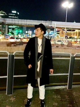 「zakka w（zakka w）のアイテム」を使った、Shota Kitamuraさん（メンズ・176cm）の冬コーディネート