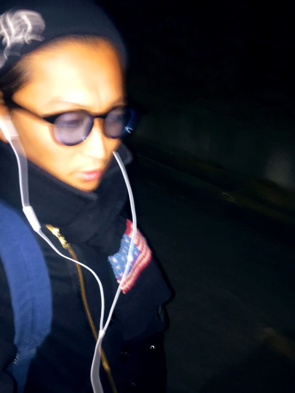 「Polo Ralph Lauren、クロムハーツ、NIKE、UNIQLO」｜「CHROME HEARTSのアイテム（ニットキャップ/ビーニー、ブラック系）」を使った、Kentaro Kikuchiさん（メンズ・171cm）の冬コーディネートの1枚目の写真