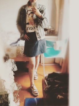 「WOWSTYLE（WOWSTYLE）のアイテム」を使った、SuzyYingさん（レディース・160cm）の春コーディネート