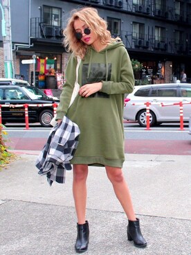 ワンピースを使った ガウチョパンツ のコーディネート一覧 Wear