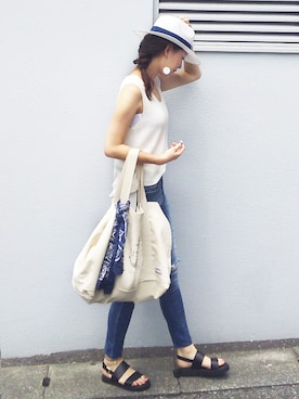 NICOさん(レディース・158cm)の夏コーディネート