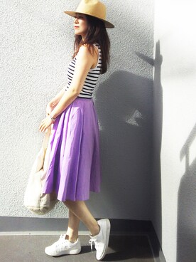 NICOさん（レディース・158cm）の夏コーディネート