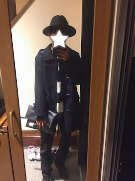 いずみるくティーさん（メンズ・167cm）の冬コーディネート